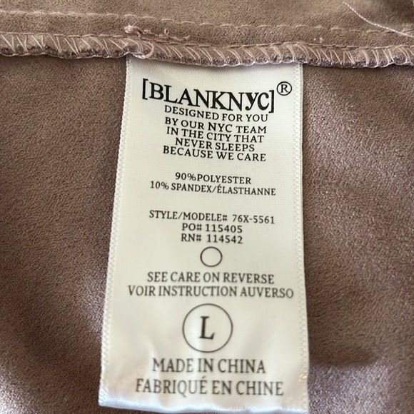 Blank NYC micro suede Moto jack - Picture 14 of 14